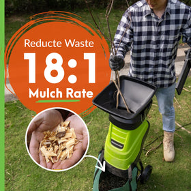 GreenSweep collection bag 15-gallon for neat mulch storage