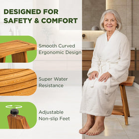 GREENTEAK teak wood close-up reveals moisture-resistant oil finish