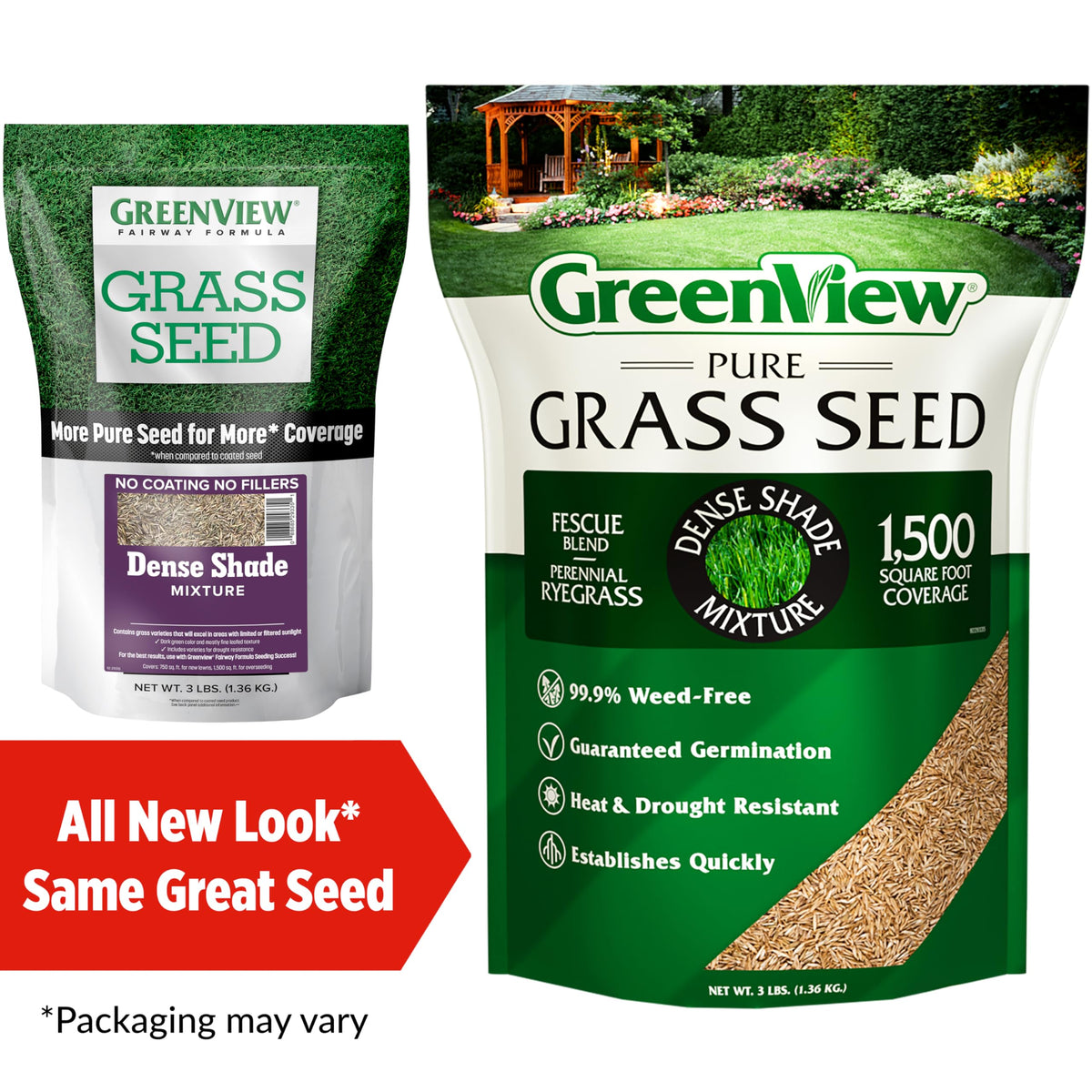 GreenView dense shade mix forming lush turf in low light
