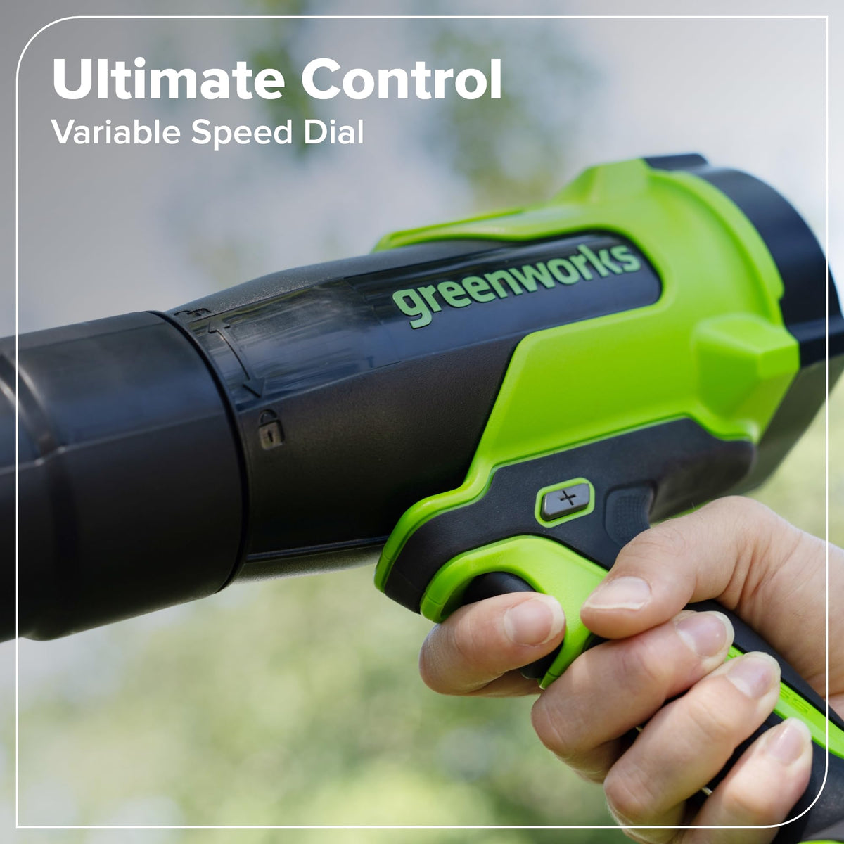 Greenworks 24V operates quietly at 65 dB, suitable for near-door cleanup.
