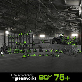 Reliable 4-year warranty on Greenworks tool and battery