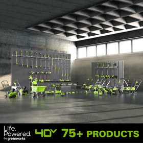 Greenworks backs the tool with a 3-year warranty.
