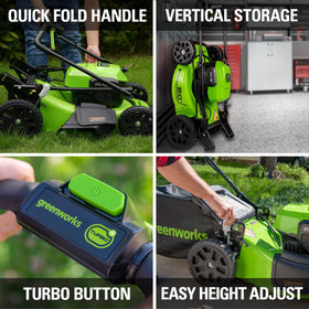 Greenworks 2Ah USB battery pack for smaller tasks and backups