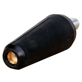GreenWorks brass turbo nozzle 5201802 front view shows a powerful spray for tough stains