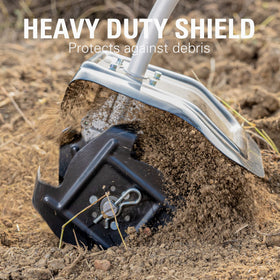 Greenworks cultivator attachment compatible with Ryobi for added versatility