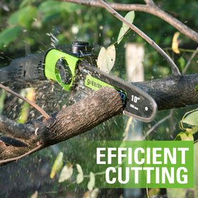 Greenworks 58 drive links ensure consistent chain tension and fit.