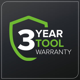 Greenworks ecosystem compatibility with 75+ tools expands yard care options.