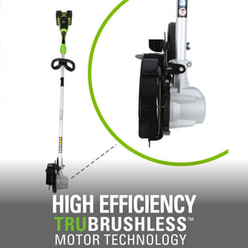 Greenworks edger depth adjustment lets you control cut depth easily.
