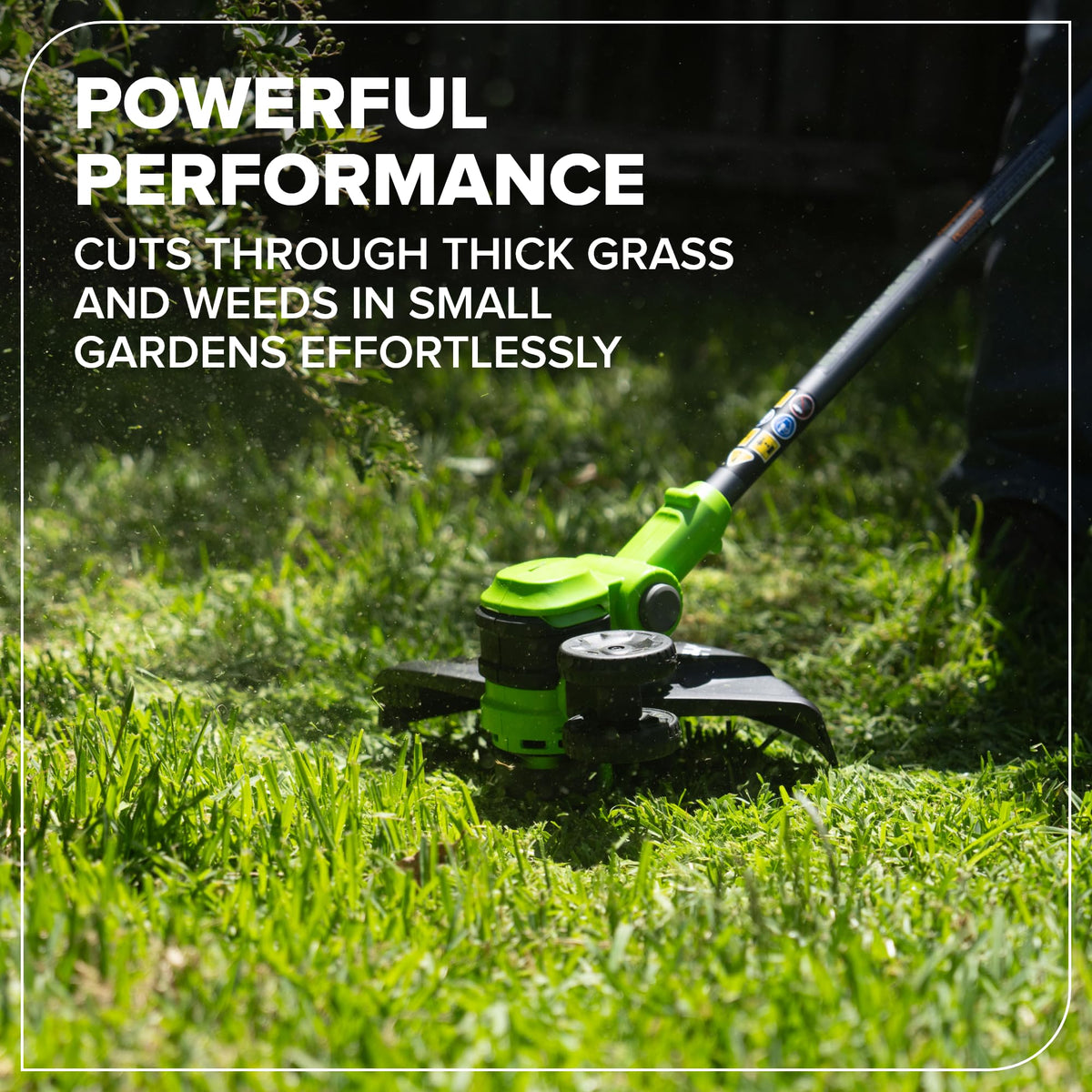 Lightweight design at 5.51 lbs reduces user fatigue.