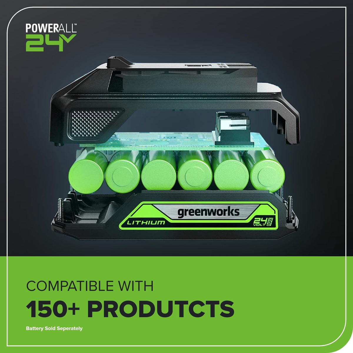 Greenworks lightweight design reducing fatigue during long pruning sessions