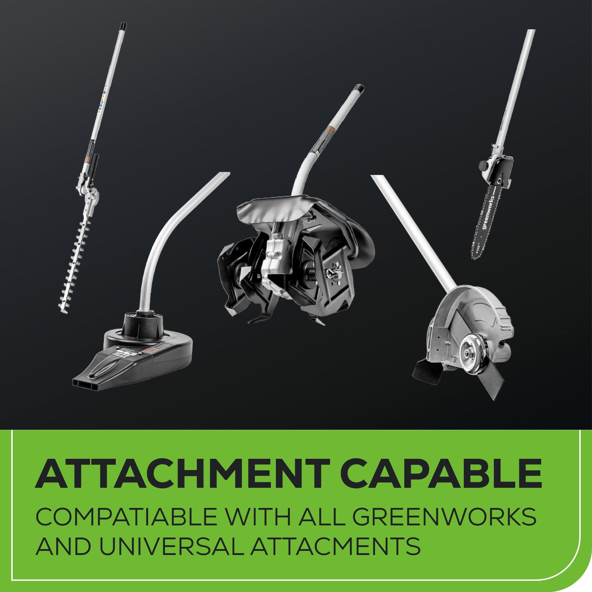 Load N’ Go head enables rapid line reloads during trimming.