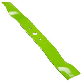 GreenWorks replacement blade 19-inch close-up for compatible mowers.