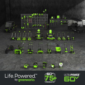 Greenworks trimmer kit with warranty offers peace of mind.