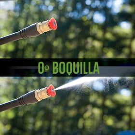 Greenworks universal nozzle tips 25-degree for patio and siding cleaning.