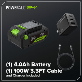 Included USB-C cable for fast charging and easy setup.