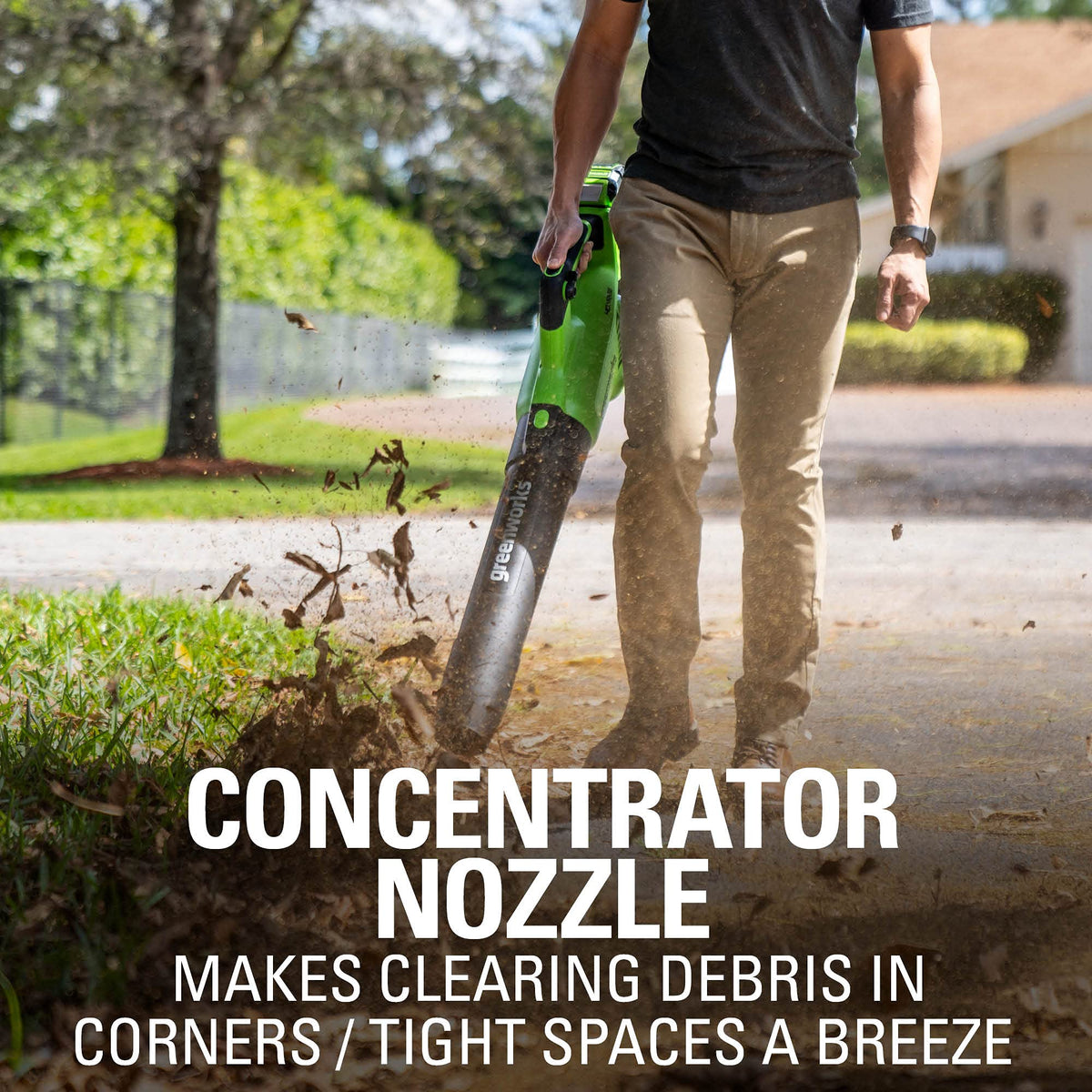 Greenworks 3-year tool and battery warranty
