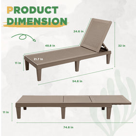 Greesum grid design enhances ventilation for cooler, more comfortable lounging.