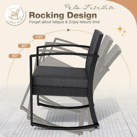 Greesum glass coffee table provides a spill-resistant surface for outdoor gatherings.