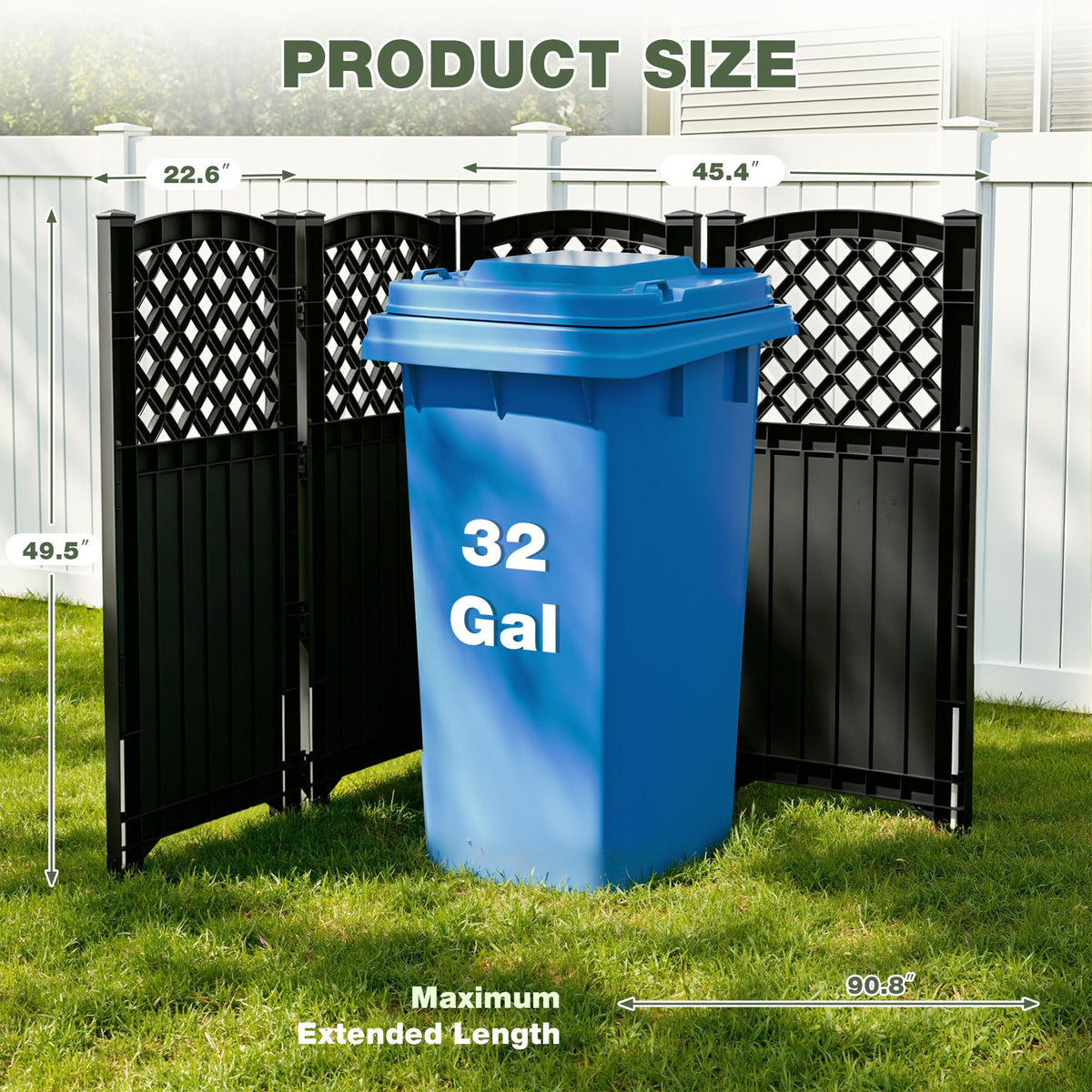 Greesum outdoor screen is easy to clean with a hose.