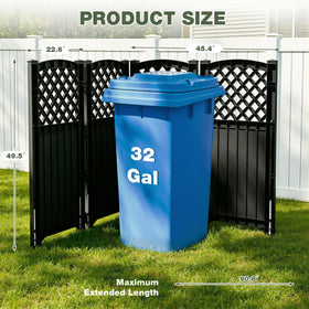 Greesum outdoor screen is easy to clean with a hose.