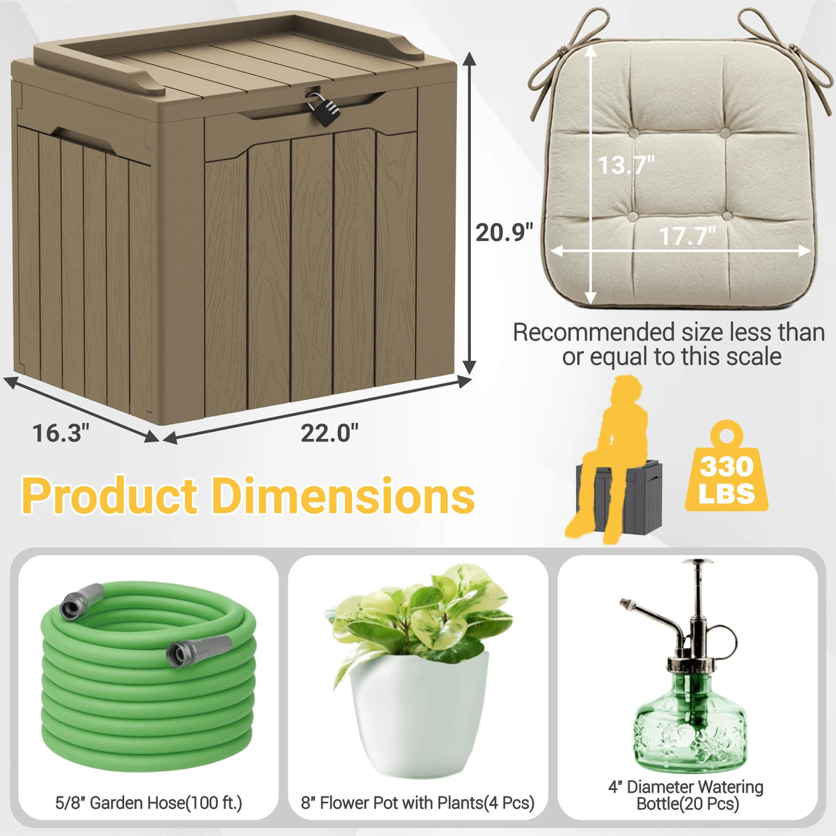 Greesum packaging includes a tool kit for quick assembly.
