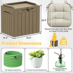 Greesum packaging includes a tool kit for quick assembly.