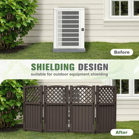 Greesum pet enclosure provides safe play area with airflow.