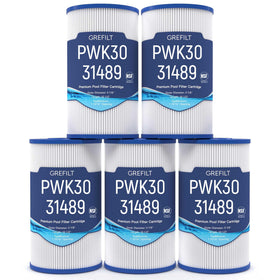 Grefilt PWK30 hot tub filter 5-pack for easy replacement and clear water.