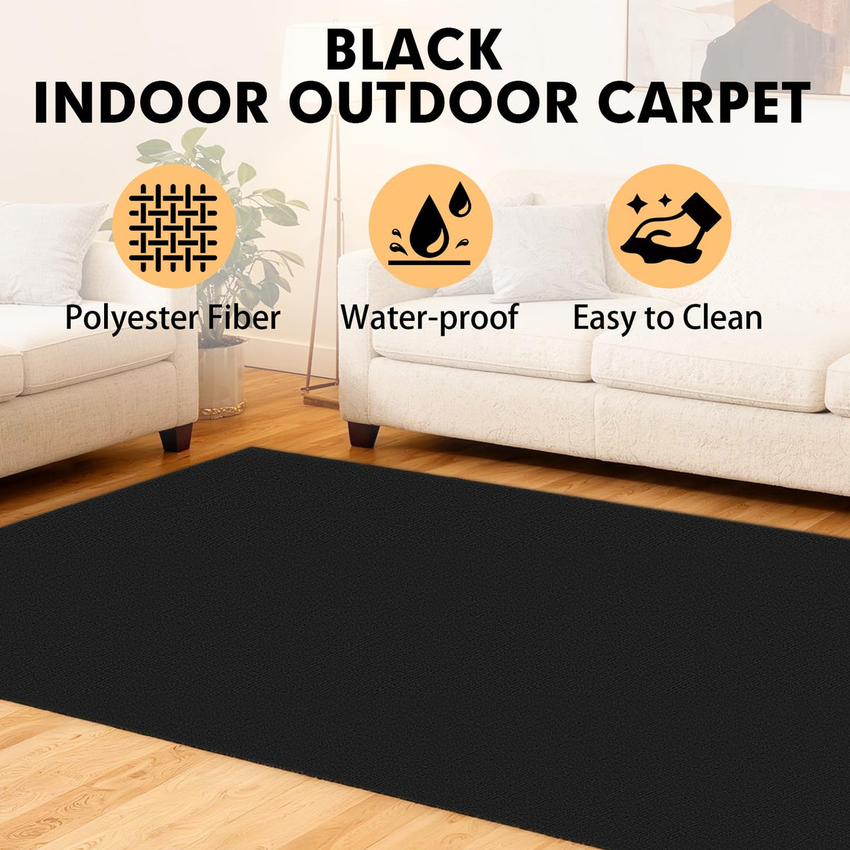 Grefinity Marine Carpet soft cut-pile for barefoot comfort indoors and outdoors