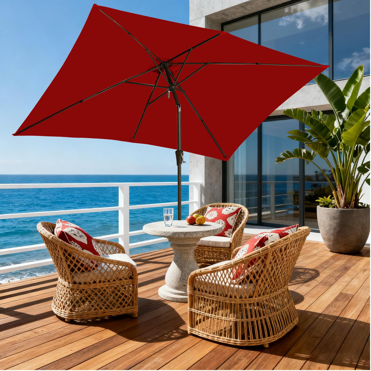 GREFORG top air vent promotes airflow to prevent inversion.