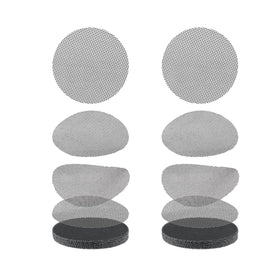 GREGICH bonsai mesh 2-inch screen reduces soil washout in pots.