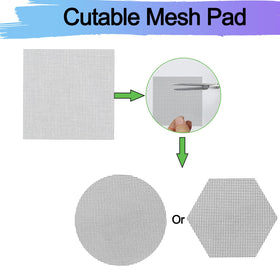 GREGICH plant pot hole mesh pad supports soil retention and clean surfaces