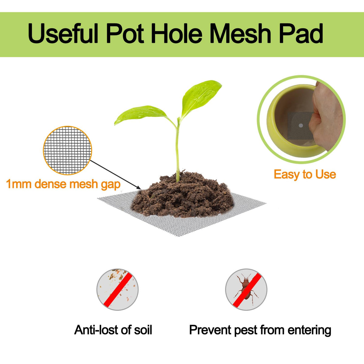 GREGICH plastic drainage grid mat ideal for bonsai pot bottoms
