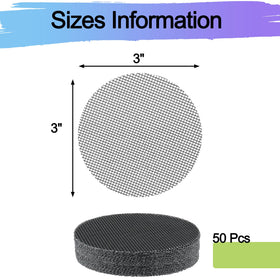 GREGICH pot drainage mesh 3-inch bottom pad prevents soil loss in small pots