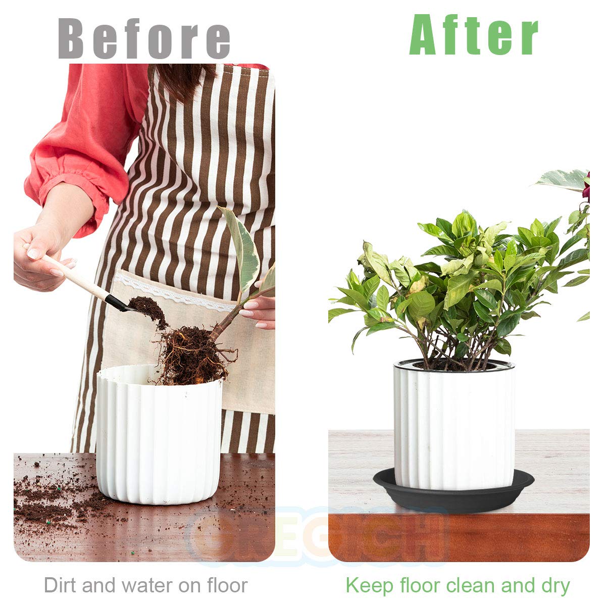 Gregich strong-load capacity up to 110 lbs for heavy pots