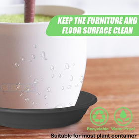 Gregich water catcher tray protects surfaces from moisture