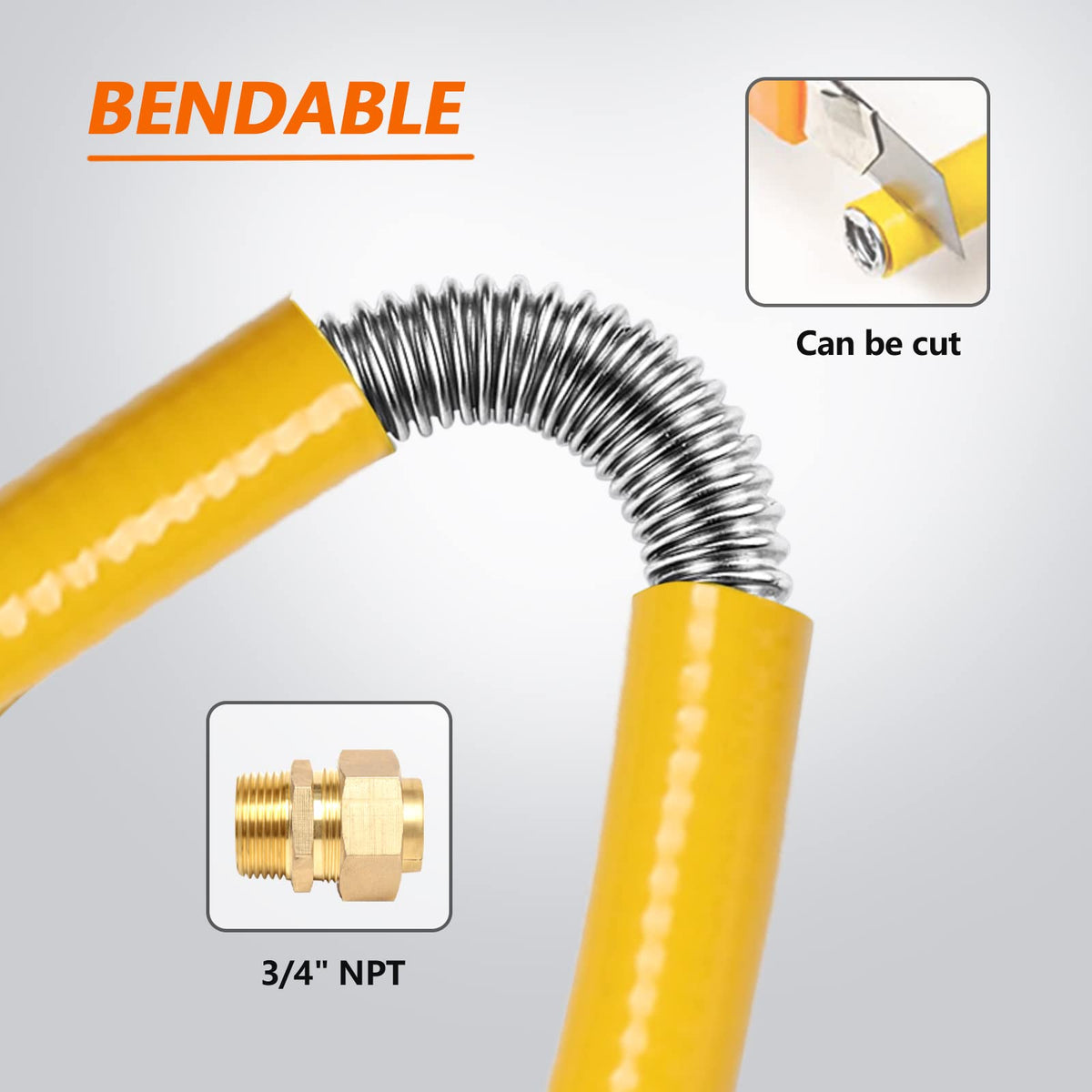 Grehitk compatible with natural gas and propane for grills and pits.