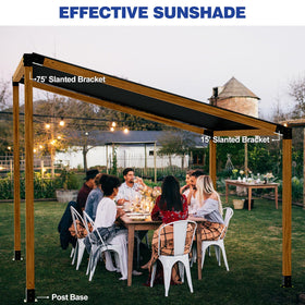 Outdoor courtyard setup showing Grehitk versatility