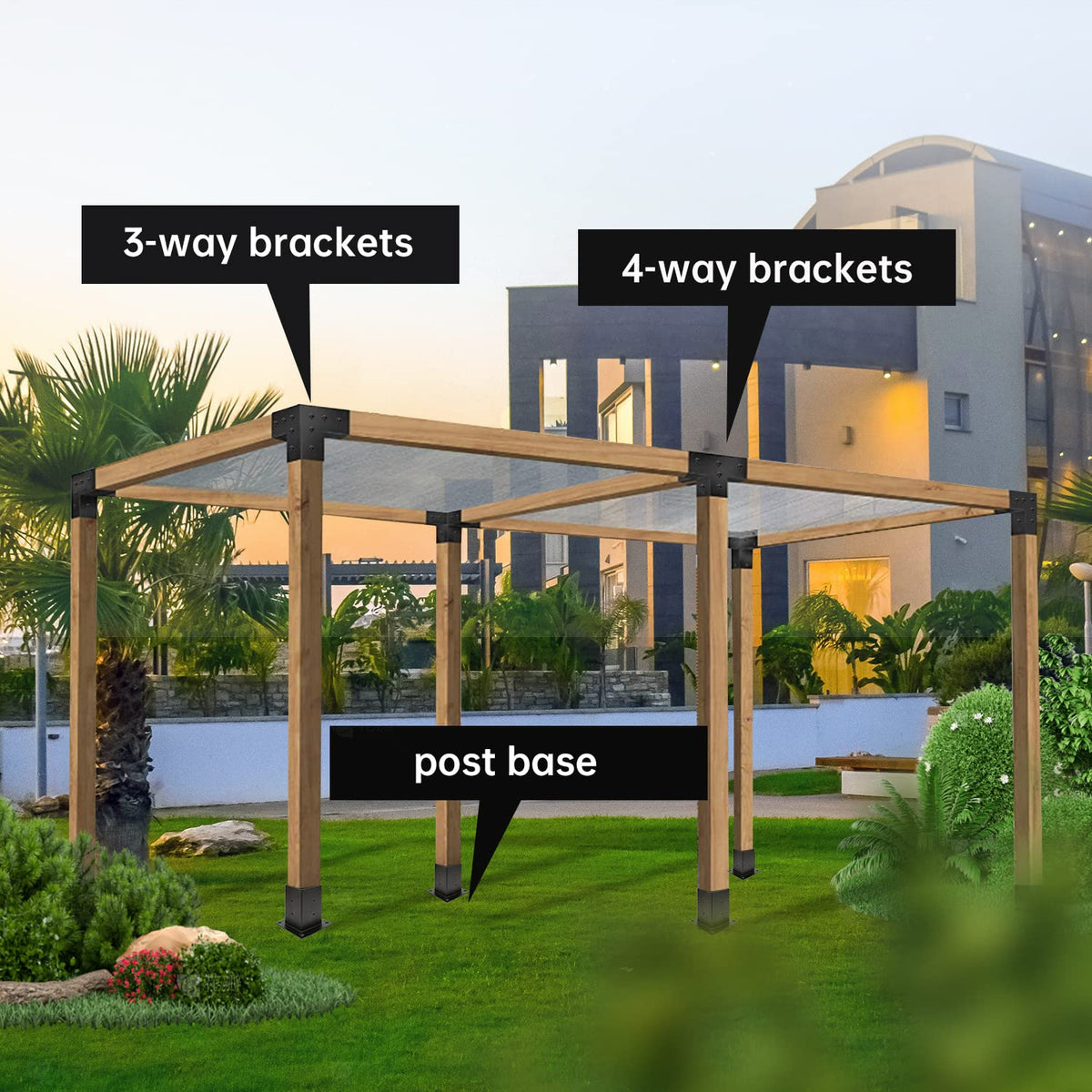 Grehitk sturdy steel brackets illustrate premium materials and easy assembly.