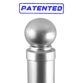 GRELWT galvanized steel with rust-resistant coating for outdoor use.