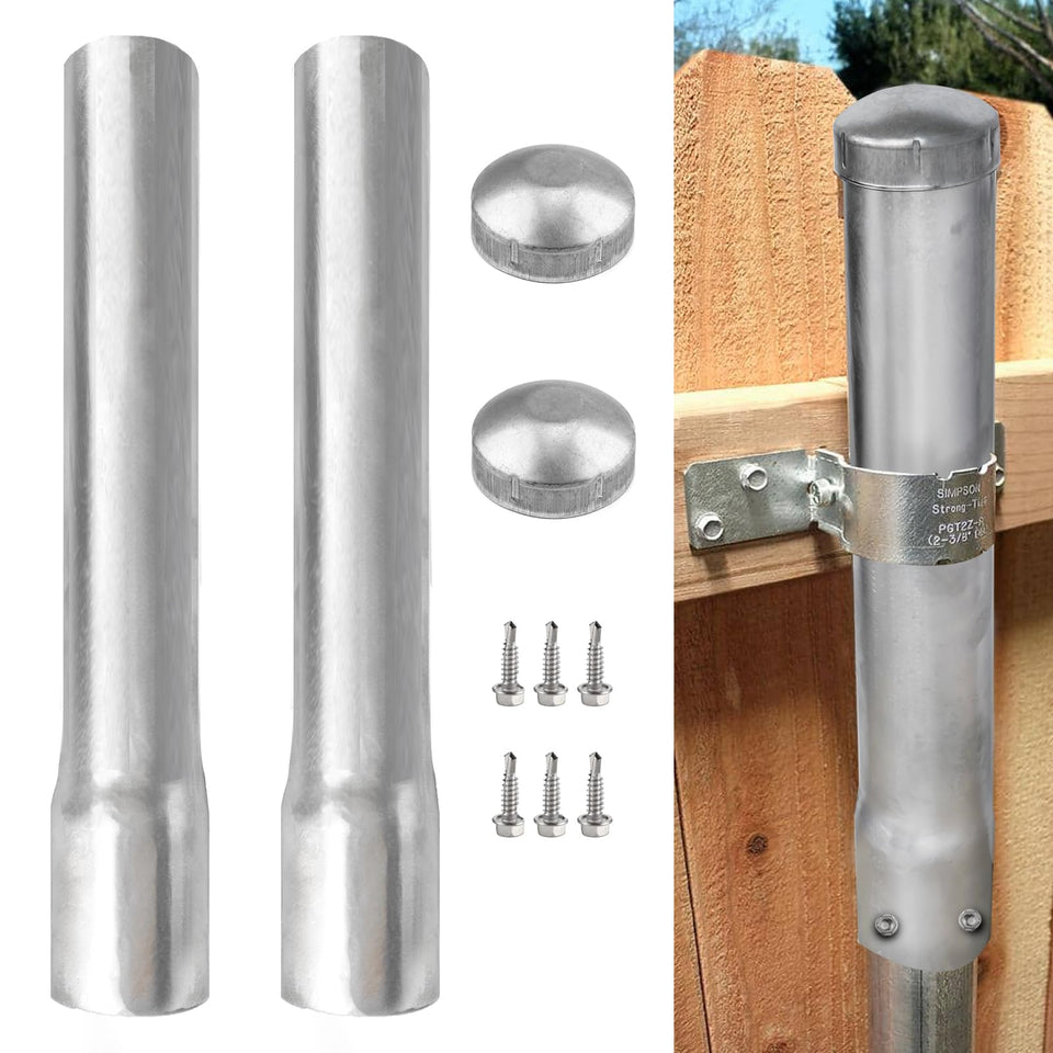 GRELWT post extender overview shows 12-inch height increase for fences.