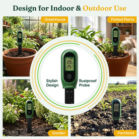 Grenebo 3-in-1 meter outdoors for garden bed readings