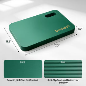 Grenebo durable kneeling pad resists cracking for heavy-duty outdoor use.
