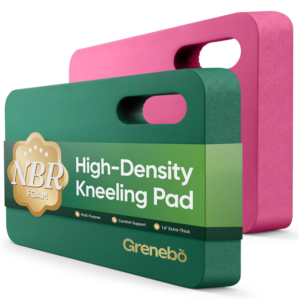 Grenebo high-density NBR foam garden kneeling pad for durable gardening comfort