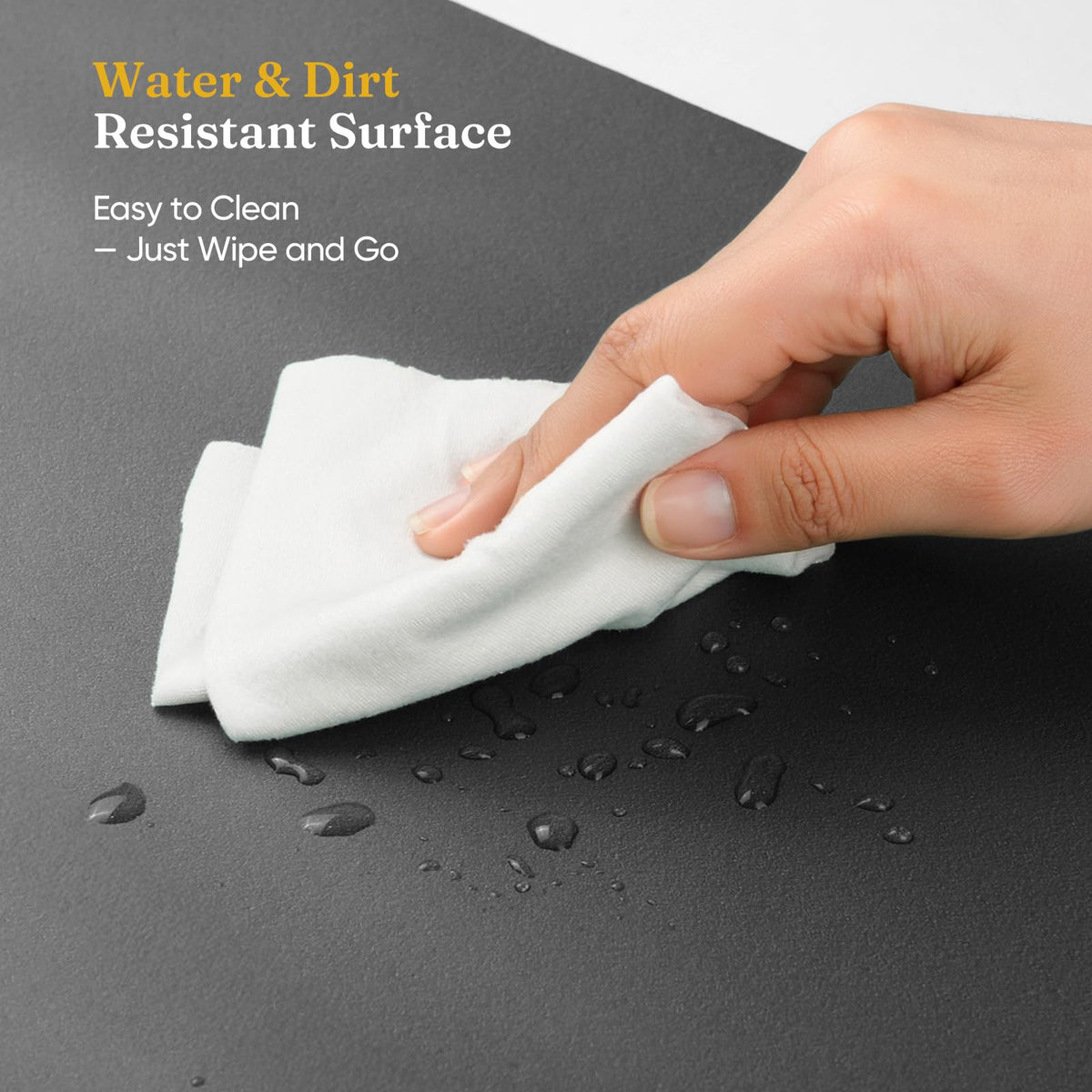 Grenebo kneeling pad held for portability and easy transport.