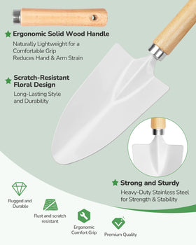 Grenebo wooden handles offer ergonomic grip for comfortable sessions