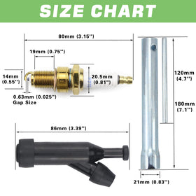 GREPSPUD-compatibility-honda-kawasaki compatible with many engines for easy replacement.