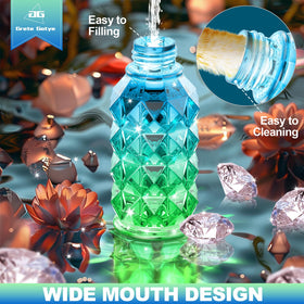 Grete Gotye wide-mouth bottle for easy filling and cleaning