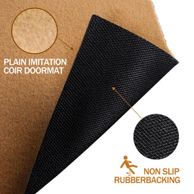 GRETJOB blank imitation coir mat base for DIY projects