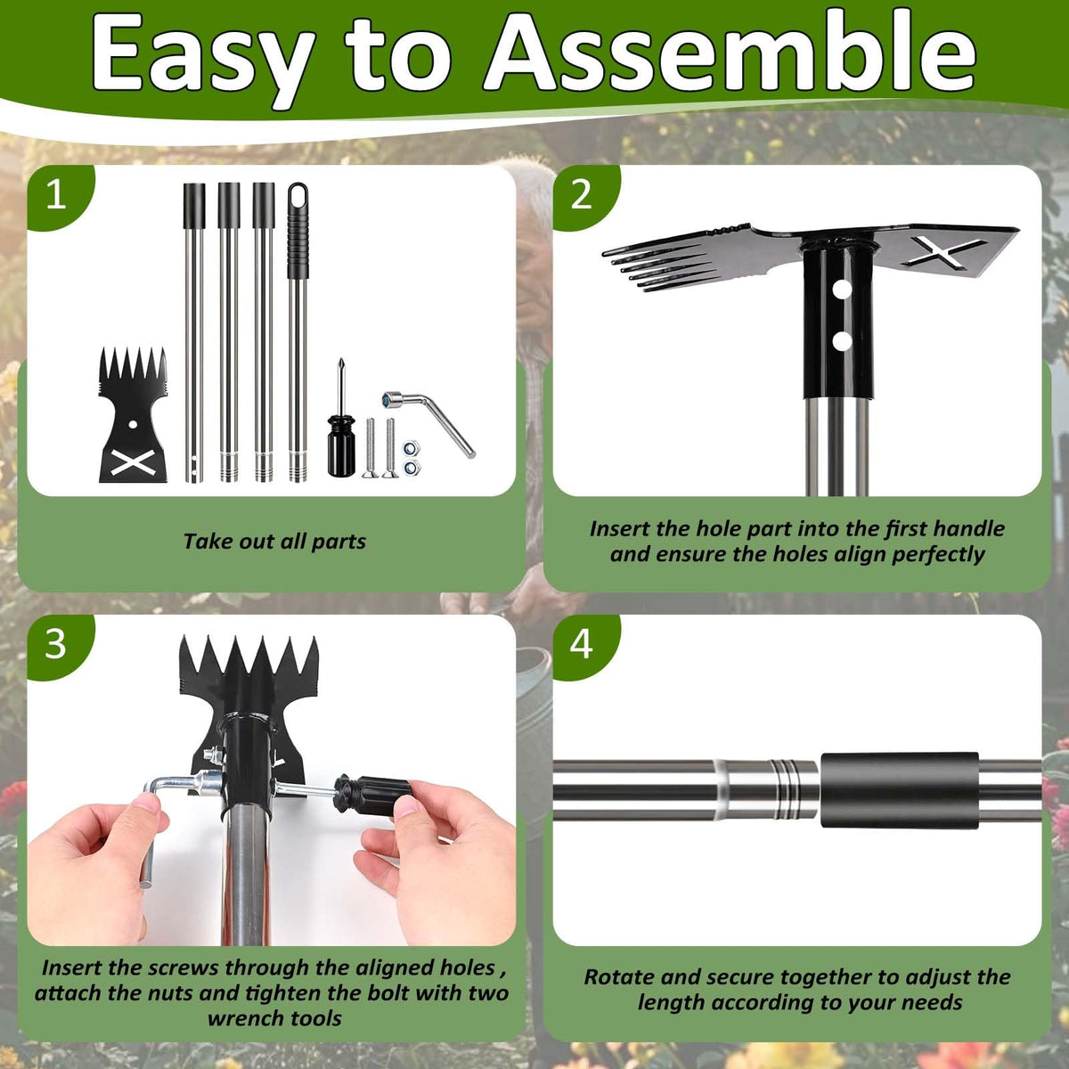 Griactrl adjustable handle design fits various users for comfortable operation